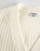 Vesta - Grubo pletivo - bijela