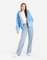 kab&aacute;t - Műszőrme - k&eacute;k