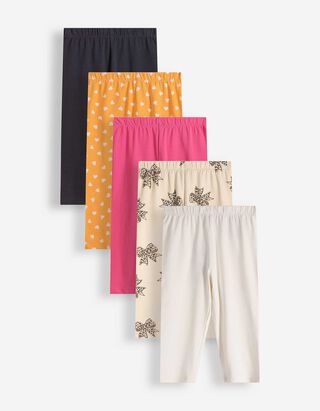 Caprihose - 5er-Pack