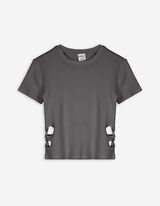 Tricou - Cut-Outs - Gri inchis