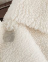 Jakna - Pliš - belo