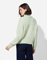 Cardigan - Strick - grün