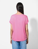 T-shirt - Viscosemix - pink