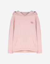 Sweatshirt - Stickerei - rosa
