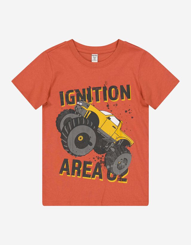 Tricou - Imprimeu - Rosu