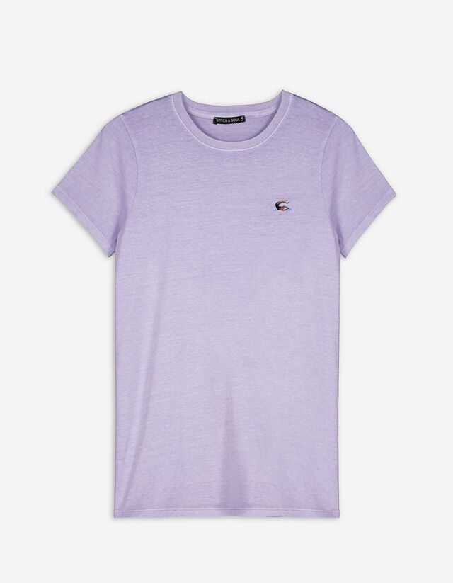 T-Shirt - Stickereien