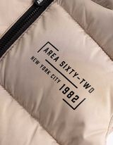 Bodywarmer - Afneembare capuchon - beige