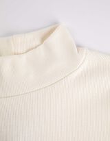 Póló - Állógallér - feher