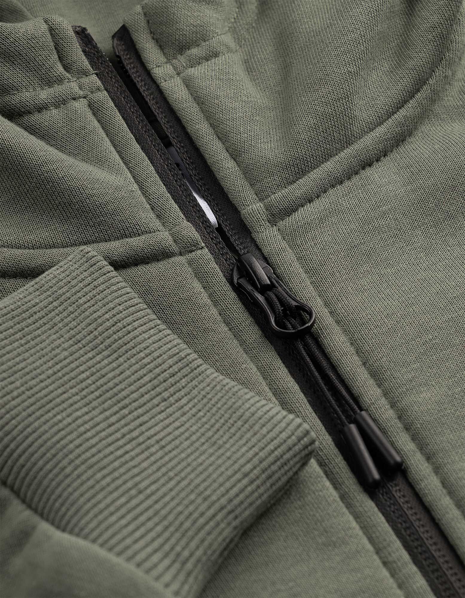 Sweatjacke - Oversized Fit - Khaki