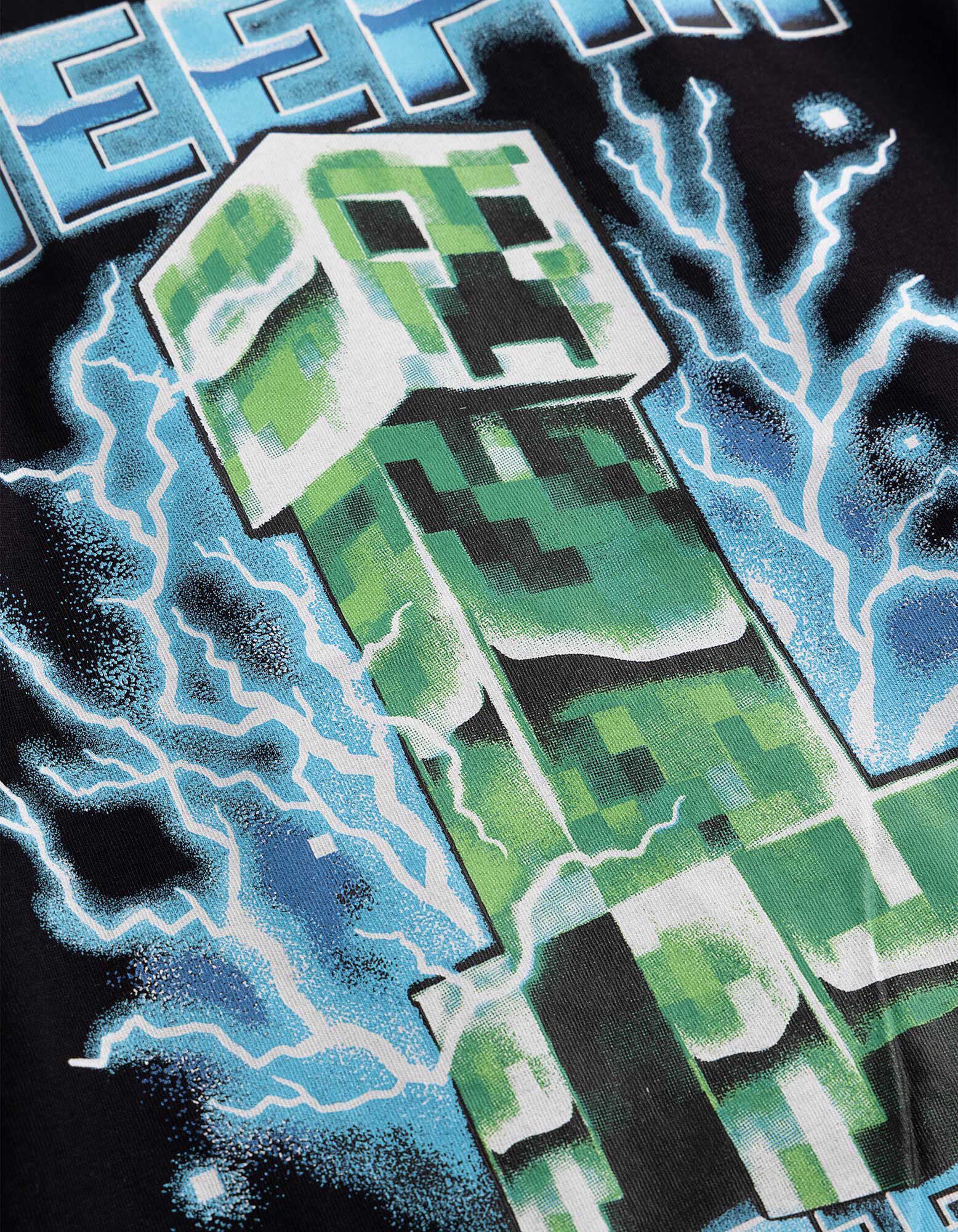 Tričko - Minecraft - Čierna