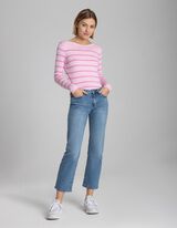 Felpa - Misto viscosa - rosa fucsia