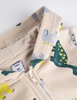 Tepl&aacute;kov&aacute; bunda - Dinosaury - bezova