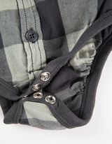 Hosszú ujjú body - Inggallér - türkiz