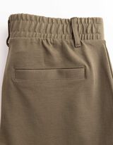 Jeans - Elastische band - Kaki