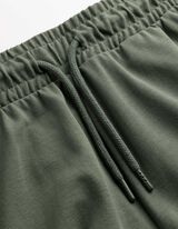 Bermuda  - Piqu&eacute; - dunkelgr&uuml;n