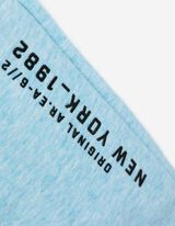 Jogginghose - Print - hellblau