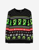 Pulover - Minecraft - Negru