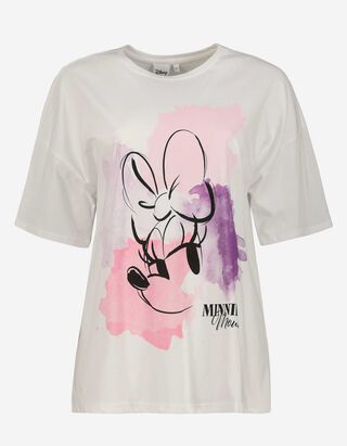 T-shirt - Minnie Mouse - blanc