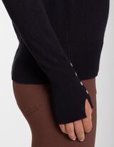 Trui - Viscosemix - zwart