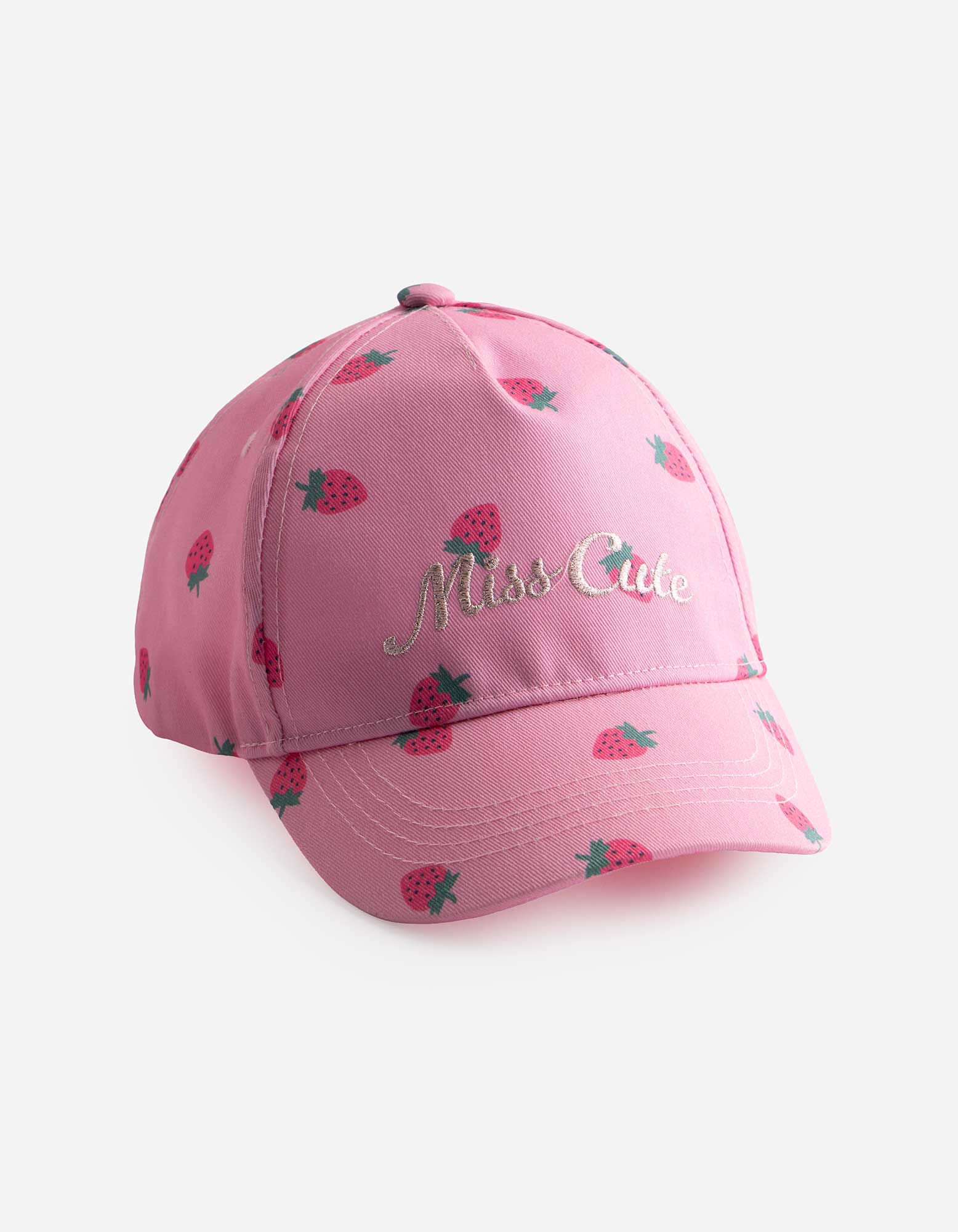 Basecap - Allover-Print - pink