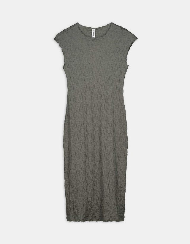 Kleid - einfarbig - grün