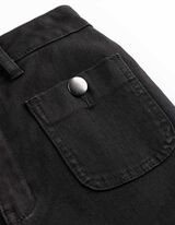 Jeans - High Waist - Schwarz