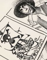 koszulka z długim rękawem - One Piece - bialy