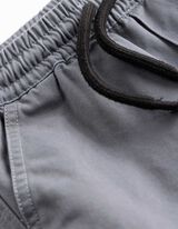 Jogpants - Aufgesetze Taschen - blau