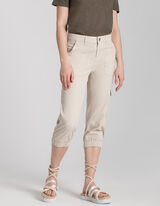 Capri hlače - Relaxed Fit - bez