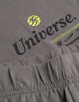 pidžama set od majice i &scaron;ortsa - jednobojna - bronza