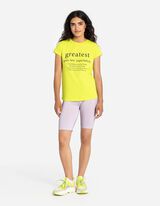 Pantaloni ciclism - Amestec de bumbac - Mov