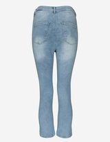 Kapri hlače - Vsebnost streča - svetlo modra