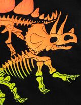 Marškinėliai - Neoninio atspaudo - juodas