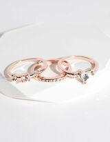 Ring - Set van 3 - koper