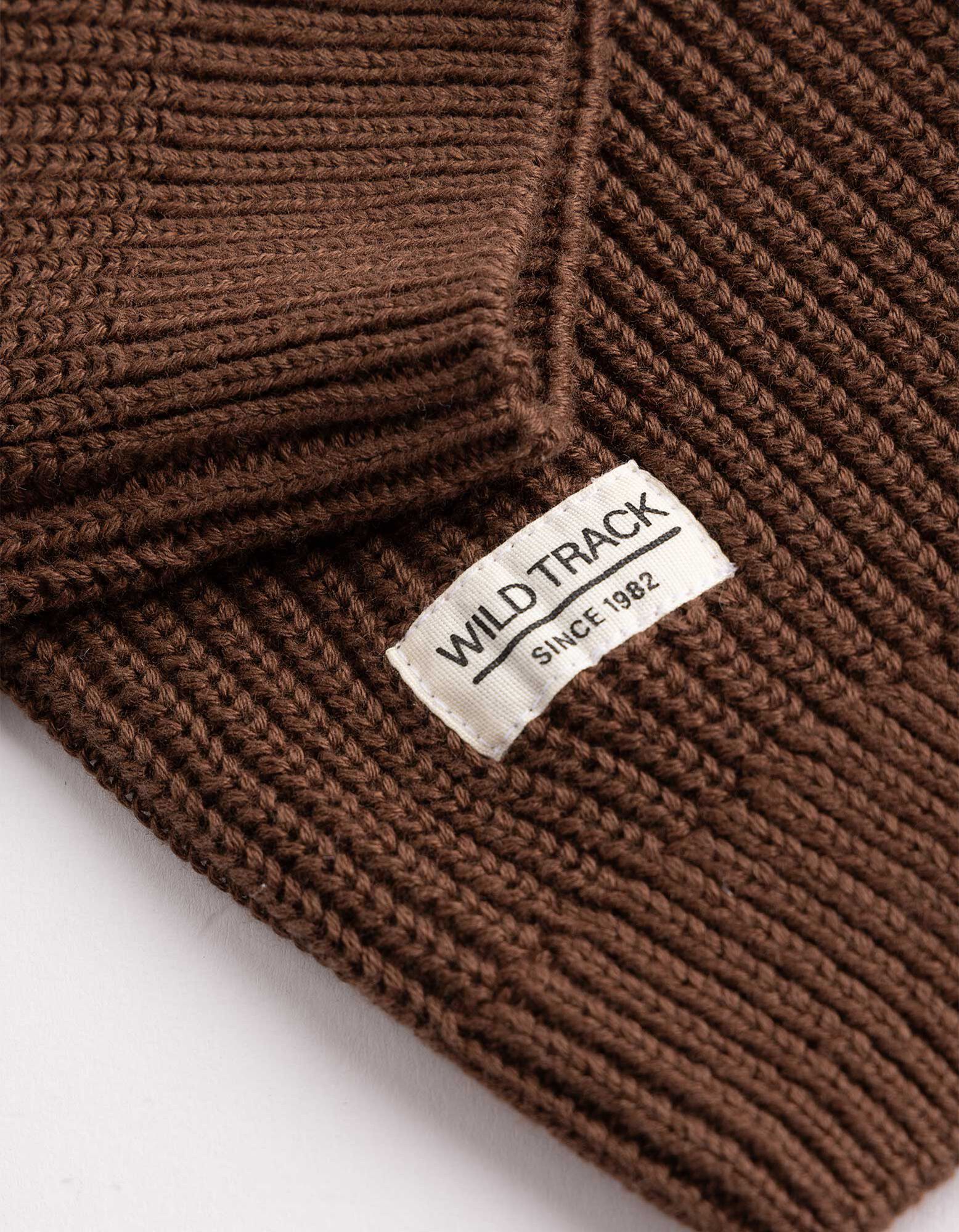 Pullover - Baumwolle - Dunkelbraun