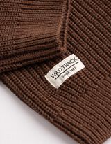 Pullover - Baumwolle - Dunkelbraun