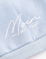 Sweatshirt - Print - Hellblau