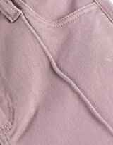 Hose - einfarbig - dunkellila