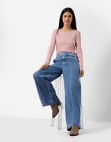 Culotte - Wide Fit - blau