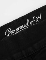 Capribroek - Effen - zwart