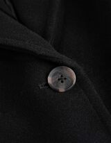 Kabát - Gyapjú megjelenés - fekete