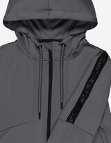 Sweatvest - Capuchon - grijs