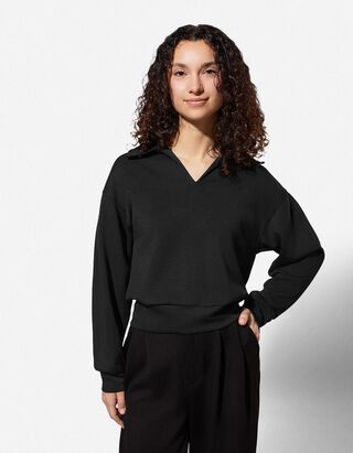 Pull-over - Scuba - noir