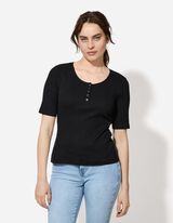 T-s&auml;rk - soonikuline struktuur - must