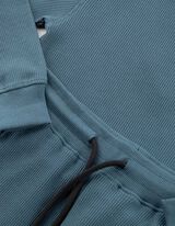 Sweater en broek set - Wafelstructuur - blauw