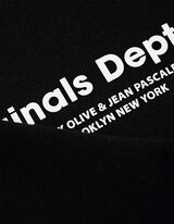 Bluză de trening - Decolteu gât - Negru