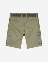 Cargoshorts - G&uuml;rtel - gr&uuml;n