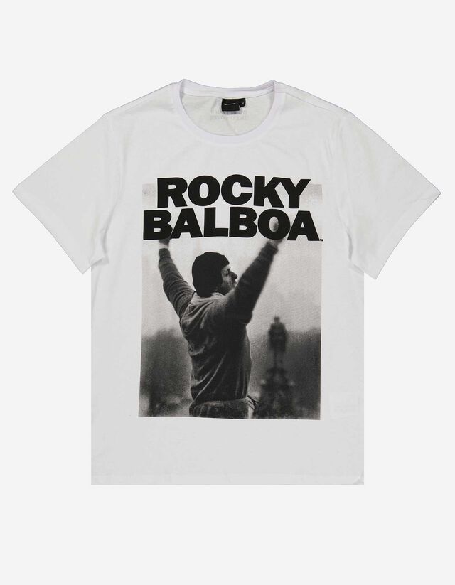 Tričko - Rocky - biely
