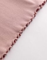 Langarmshirt - einfarbig - Pink