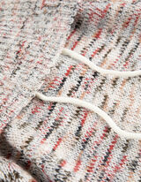 Dlhý pulóver - Úplet - biely